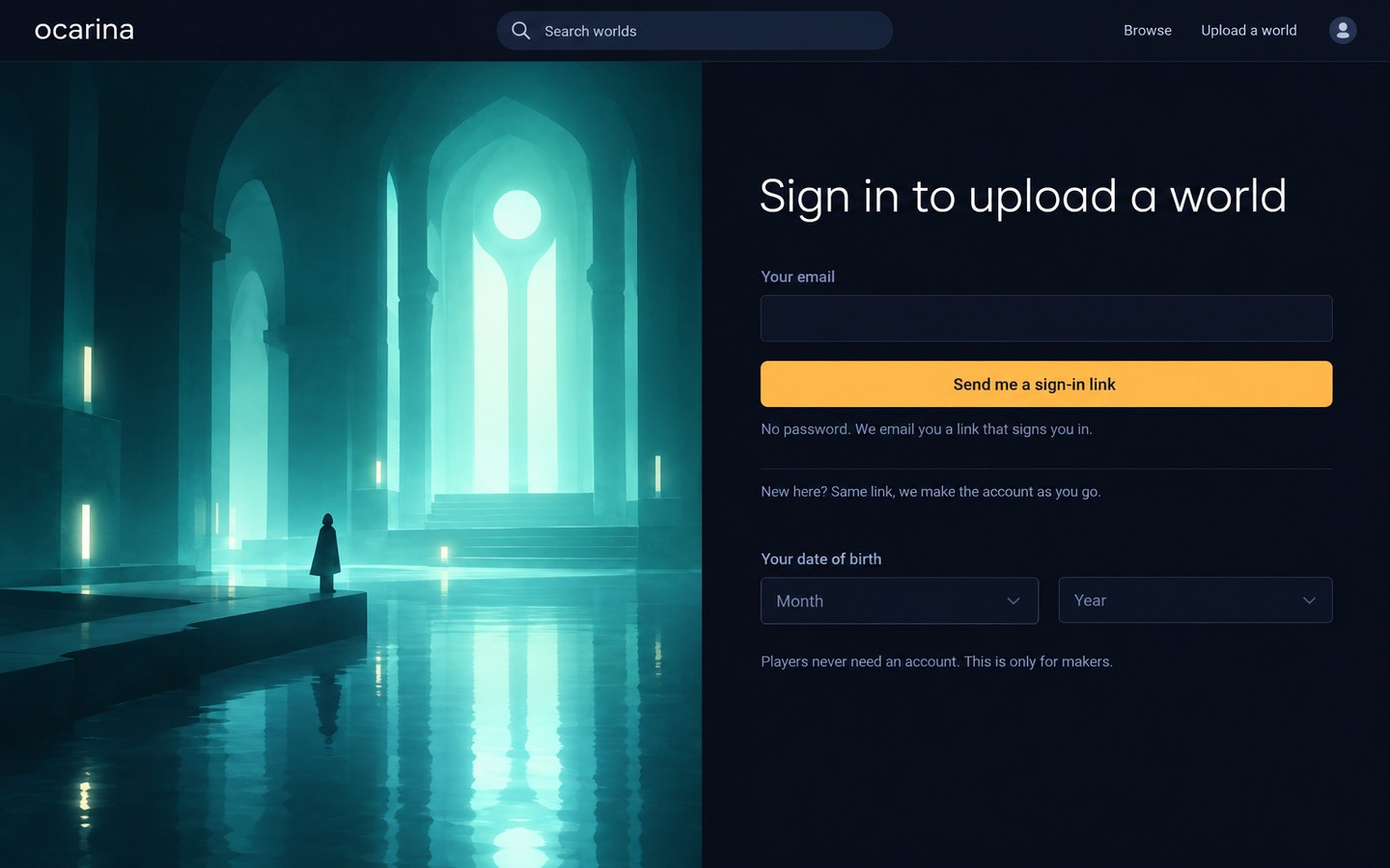 Maker sign-in